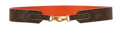 Louis Vuitton Bandoulière, &pound;260, Accessories, Brown/Orange, Canvas/Leather, Front view